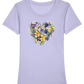 Blumenherz -  Damen T-Shirt