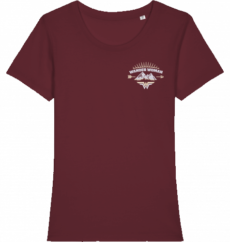 Wander Woman - Damen T-Shirt mit Stick-Logo