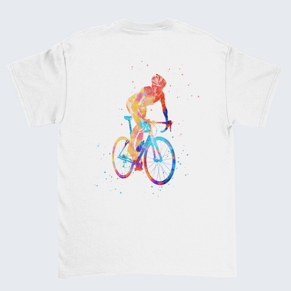Biker T-Shirt mit Logo Stick