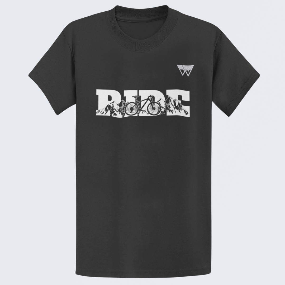 Ride T-Shirt mit Logo Stick