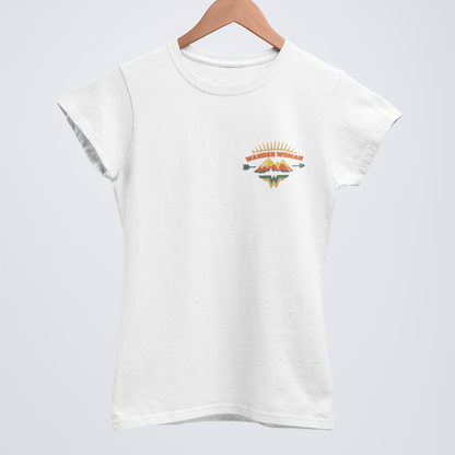 Wanja Wander Damen T-Shirt – Stick-Logo - Woman mit